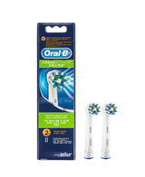 CrossAction Electric Toothbrush Replacement Brush Head Refills 2 Pack